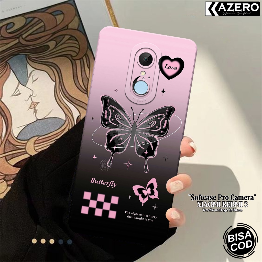 Softcase XIAOMI REDMI 5 Fashion Case Aesthetic Case Hp XIAOMI REDMI 5 Silikon Pro Camera Kesing XIAO