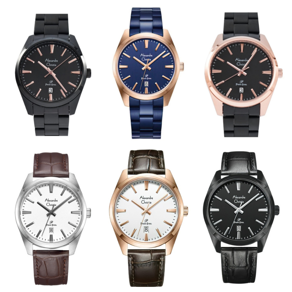 Jam Tangan Pria Alexandre Christie AC 1035 / AC1035 Original Garansi 1 Tahun