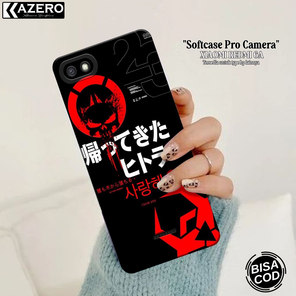 Case Hp XIAOMI REDMI 6A - Fashion Case Kartun - Softcase XIAOMI REDMI 6A Terbaru - Casing XIAOMI RED