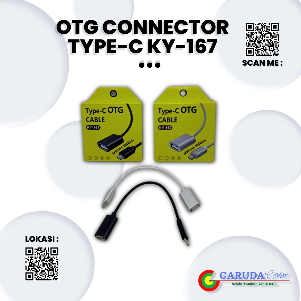abel OTG Tipe C Otg Kabel Type C Konektor Usb Tipe-C Cable Kabel OTG Type C Kabel OTG Android Kabel 