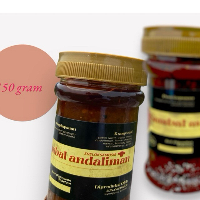 

sambal ayam Suwir andaliman,150 gr
