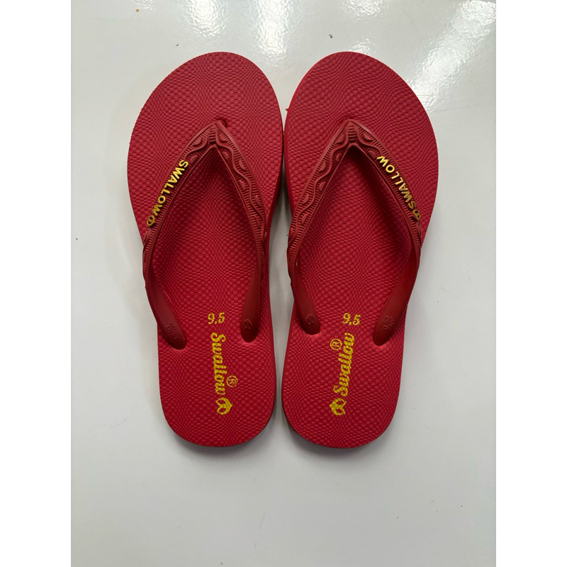 Sandal Jepit Swallow Merah Size 9,5