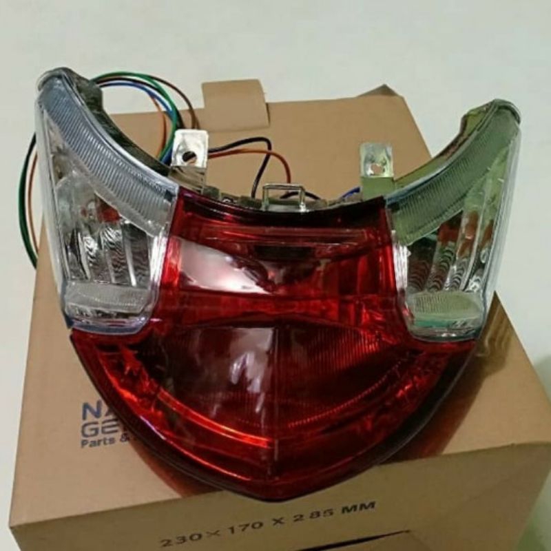 REFLEKTOR PLUS MIKA LAMPU STOP BELAKANG VARIO 110 FI LED REMOTE 2014-2019, ORI BAWAN PABRIK