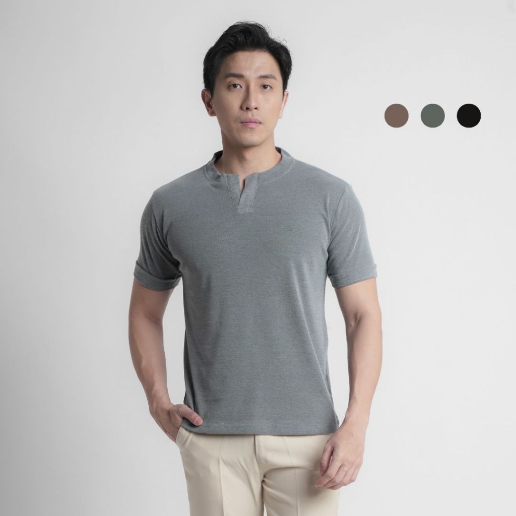 Cupachino Arch Shirt Kaos Pria Tebal Lengan Pendek