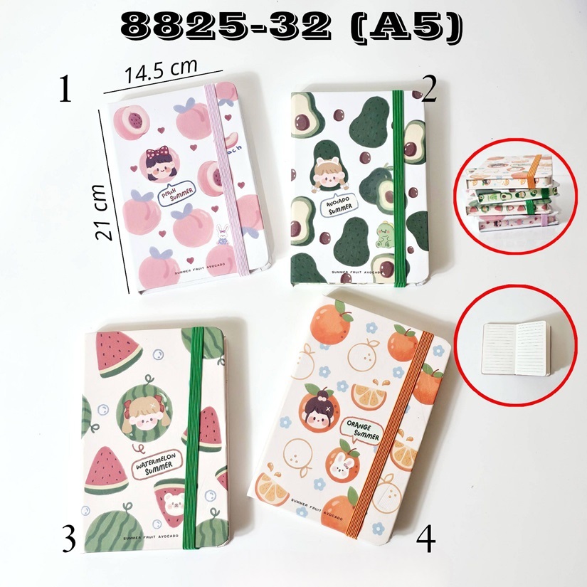 

MilL GG Buku Notes Tali Fancy A5-80 / Buku Catatan / Note book/Notebook