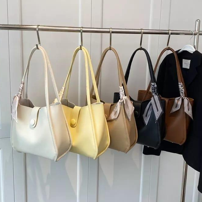 DTS Tas Wanita GEMPITA Tas Sholder Bag Terbaru 2024 Tanpa Syal - totebag