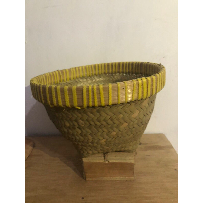 Bakul Nasi Bambu Kecil Mini Wakul Ceting Anyaman