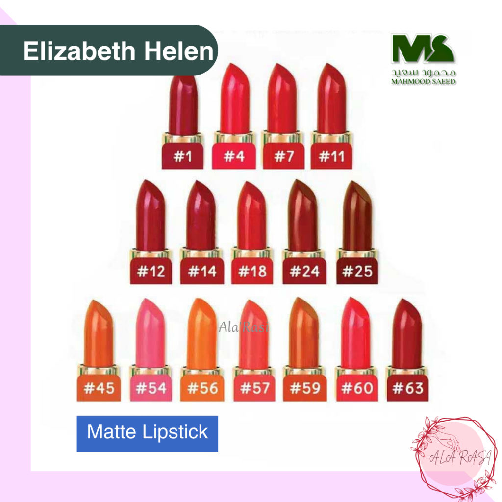 Lipstik Arab Ms Elizabeth Helen Original Tanpa BOX BPOM