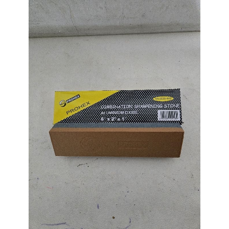 Prohex Batu Asah 8" / Batu Gosok Orange 8inch Prohex / Batu Pengasah Pisau Golok Gunting 8 Inch