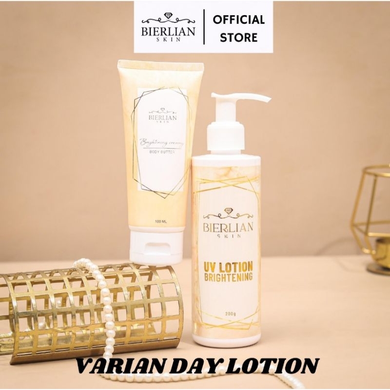 BIERLIAN DAY LOTION BODY SERUM / UV LOTION & DAY LOTION BODY BUTTER