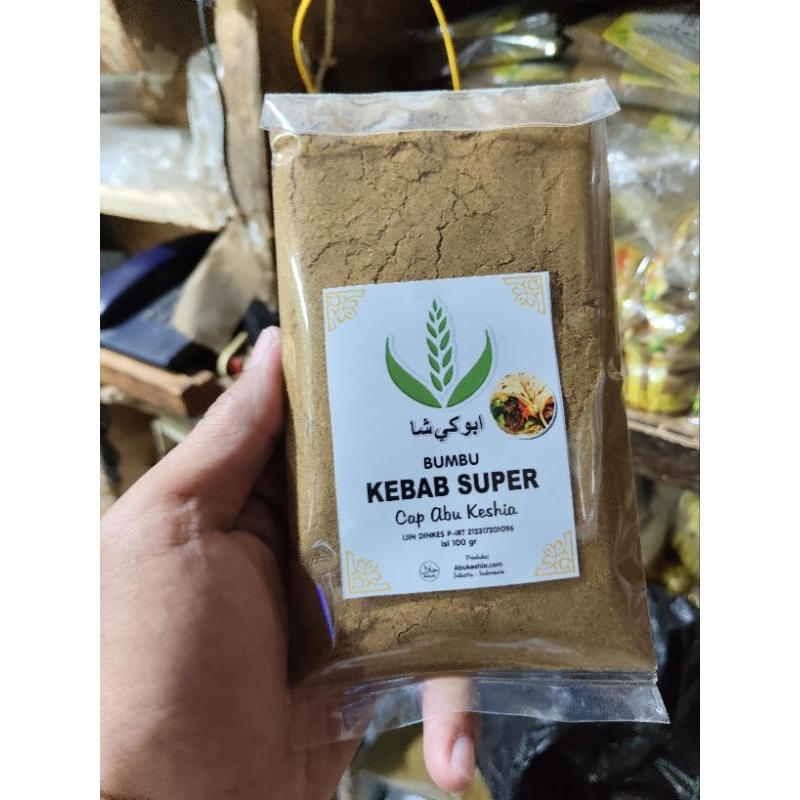 

Bumbu Kebab Super Cap Abu Keshia 100 gram yang Bikin Daging Wangi dan Gurih