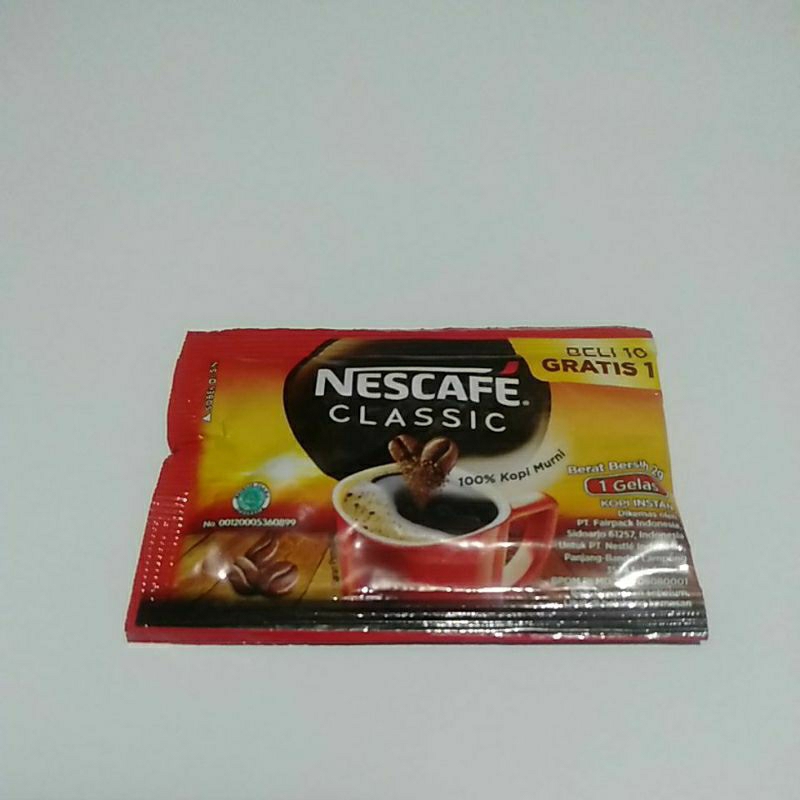 

NESCAFE CLASSIC 2GR PER 1 PCS