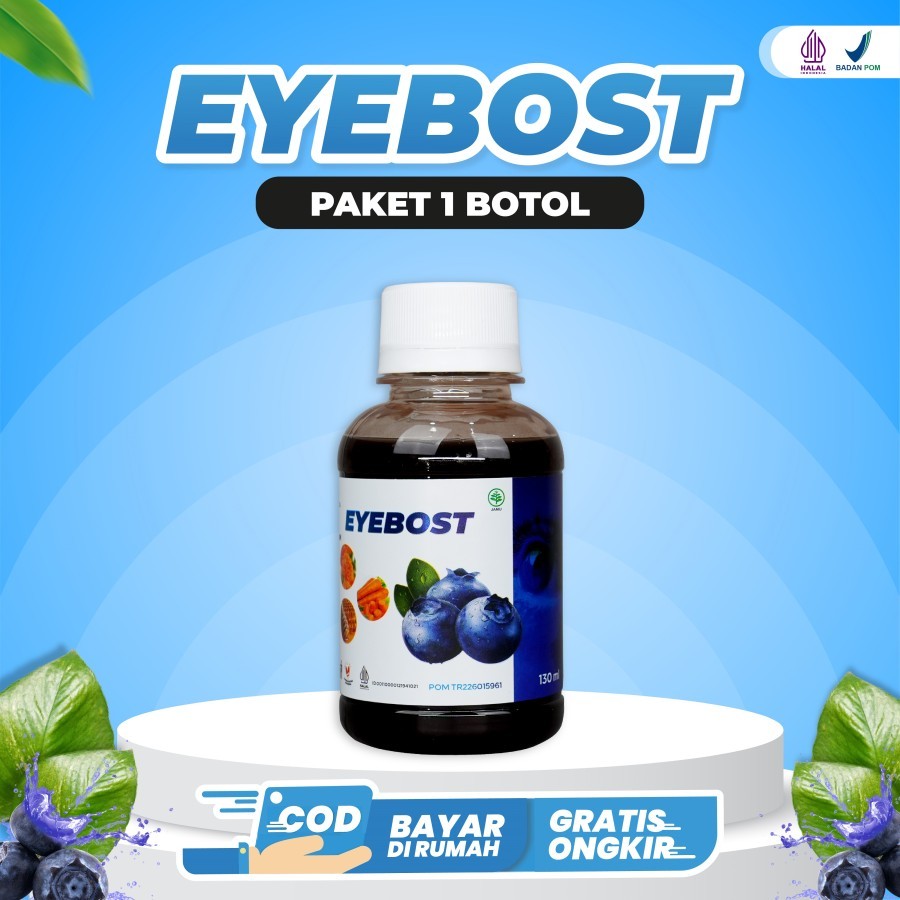 

EYEBOST Madu Kesehatan Mata Herbal & Vitamin Untuk Mata Minus 130gram