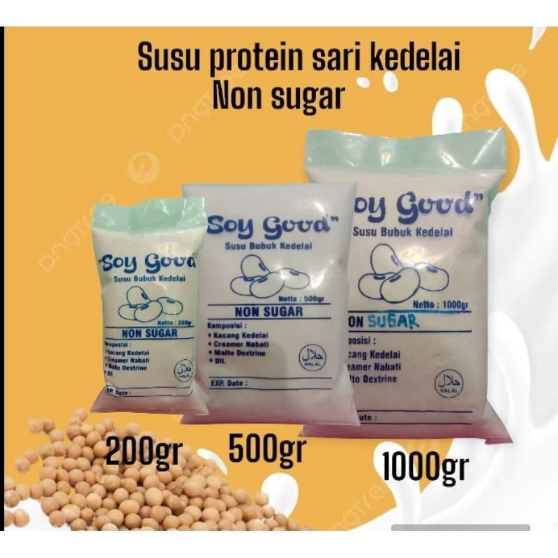 

susu Bubuk sari kedelai Non sugar (tawar) 1 kilo