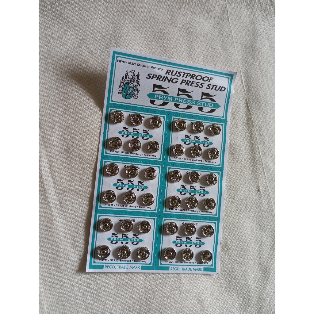 Kancing Cetet / Kancing Jepret 555