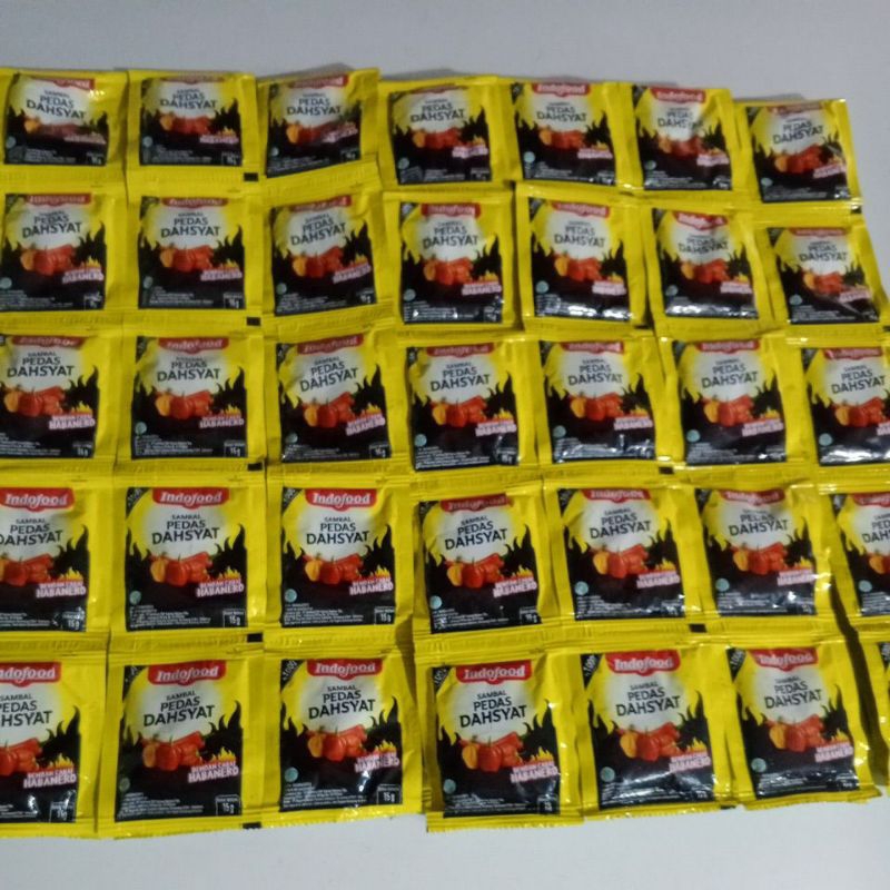 

Saos Sambal Indofood Pedas Dahsyat Sachet