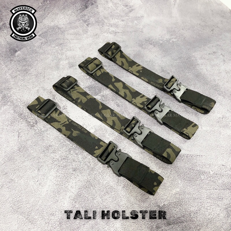 MAVERICK - Safariland Tali Holster Paha Tactical Black & Multicam Black Holster Paha Tactical