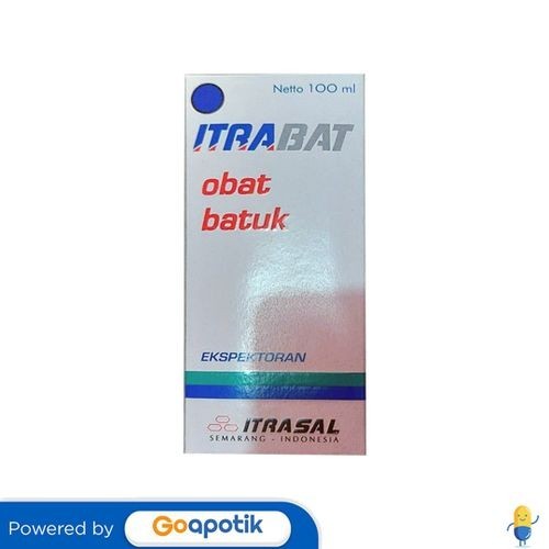 

Itrabat Sirup Ekspektoran 100 ml Sirup Obat Batuk Berdahak Itrasal