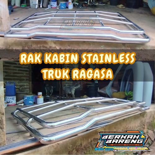 Rak Kabin Stainless Ragasa / Rak Kabin Stainless Truck Ragasa / Rak Kabin Stainless Truk Ragasa / Ra
