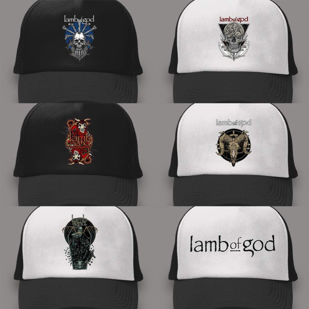 topi trucker BAND MUSIK METAL PUNK ROCK LAMB OF GOD