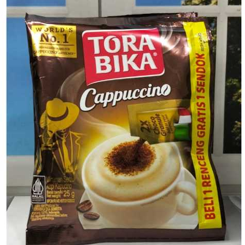 

Torabika Cappuccino ISI (10 sachet @25 gram)