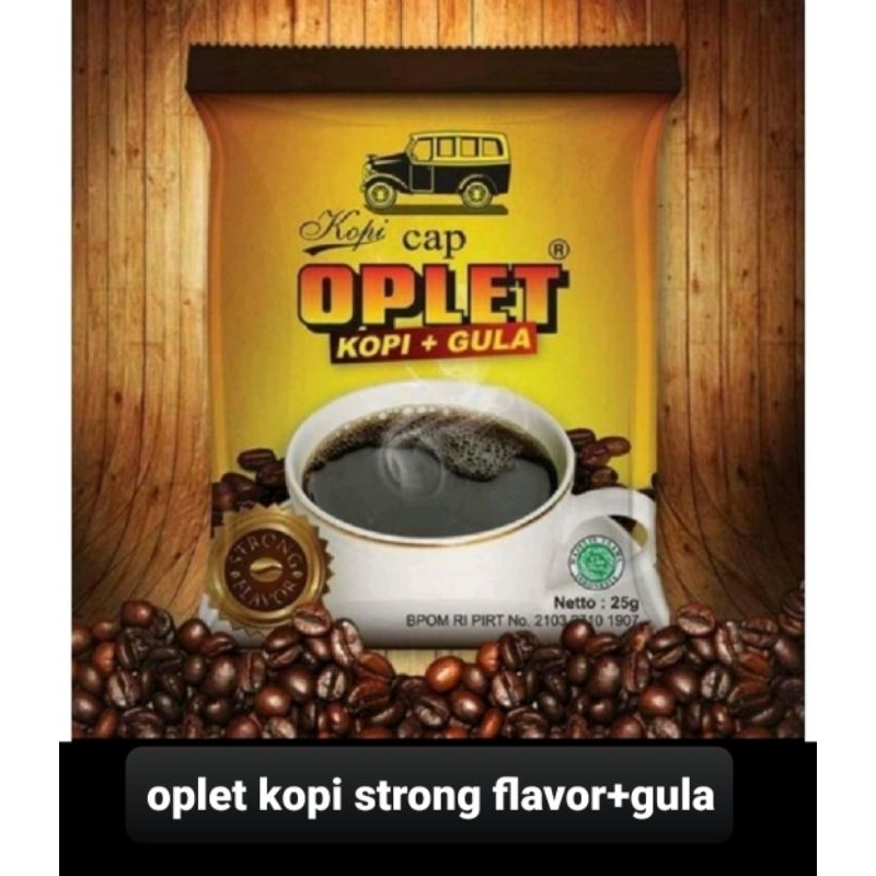 

OPLET KOPI STRONG FLAVOR+GULA 1 DUS 12 pack