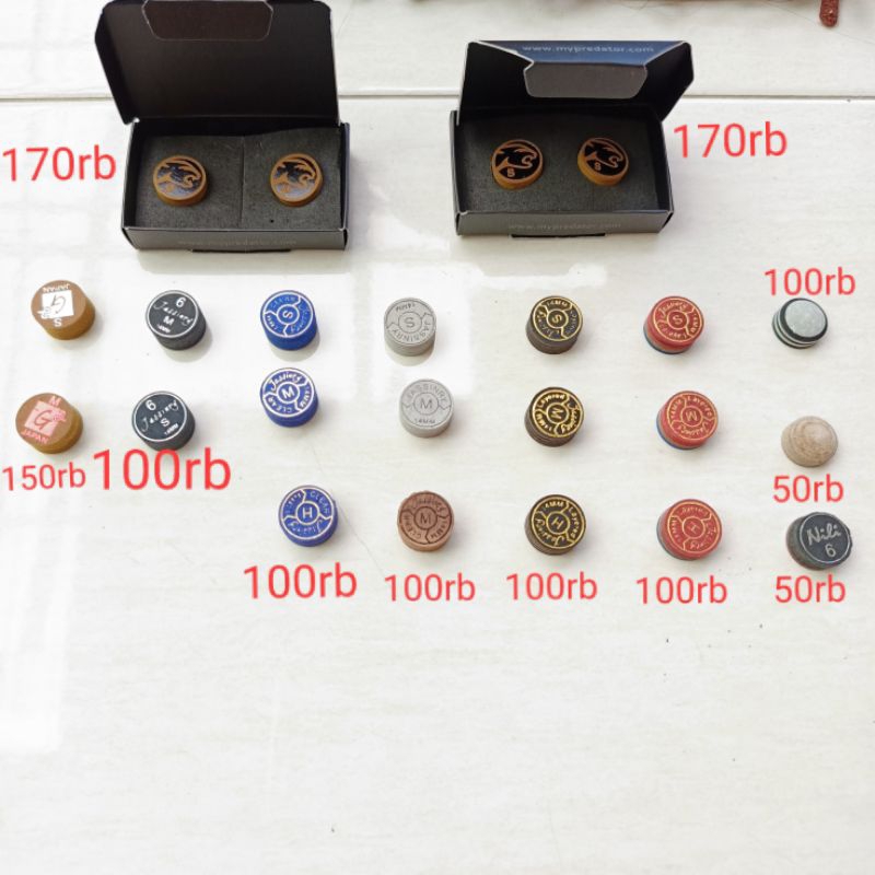 aneka mastertip master tip cuetip cue tip stik billiard biliard bilyard