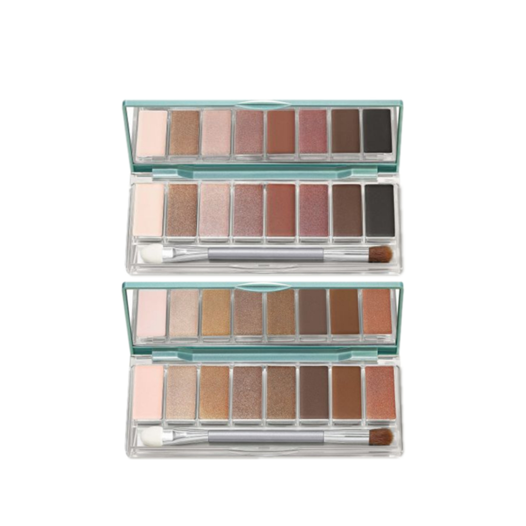 WARDAH EXCLUSIVE Eyeshadow Eye Shadow Palette | 01 Sunset Brown | 02 Rose Glow