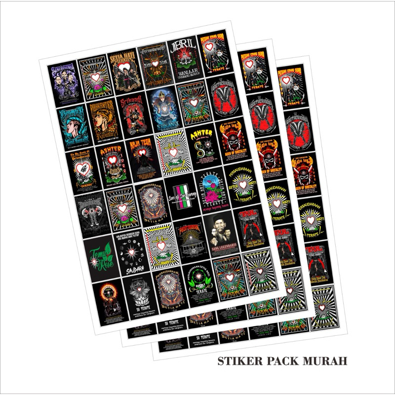 

STIKER PSHT ANTI AIR ,Termurah dan Berkualitas