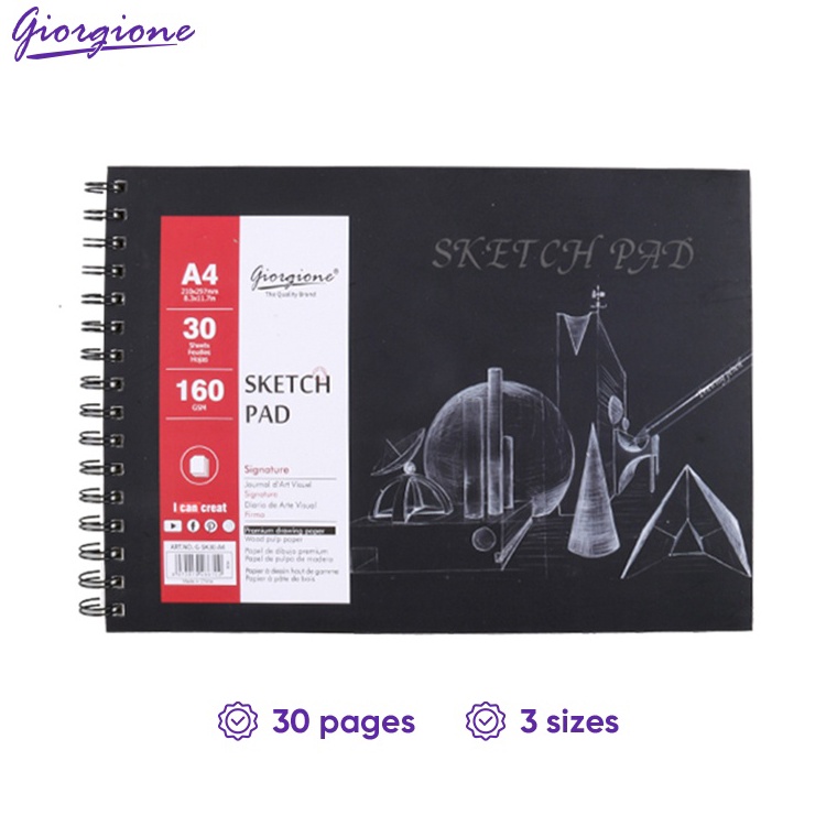 

Super Produsen Giorgione Sketch Book Buku Skets A3A4A5 GSK3