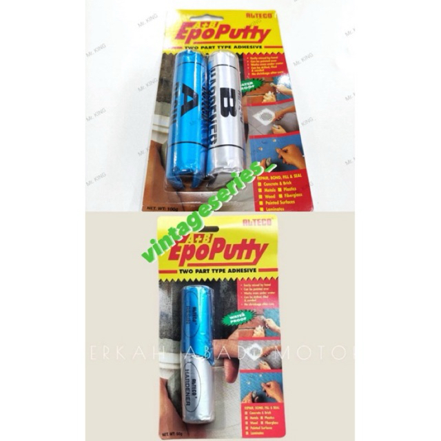 Lem Epo Putty ALTECO PORTING 100 gram Lem Epo Putty Alteco / Epo Putty / Lem porting 50 gram