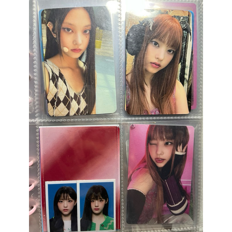 Haerin Official Photocard New Jeans PC NJ Newjeans ID PHOTO wink earpuff headphone sg23 Minji