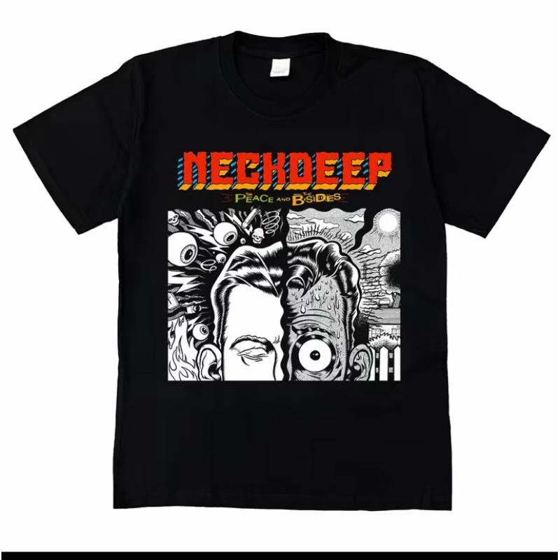 TSHIRT/KAOS KATA KATA NECKDEEP