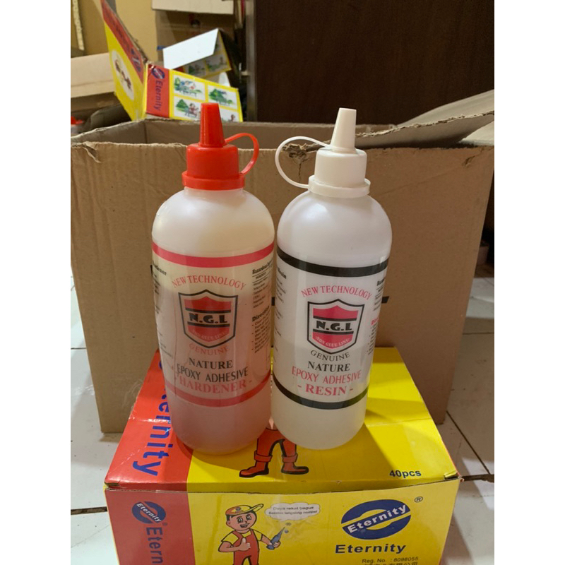 

Lem Epoxy Ngl Nature Besar 2Komponen