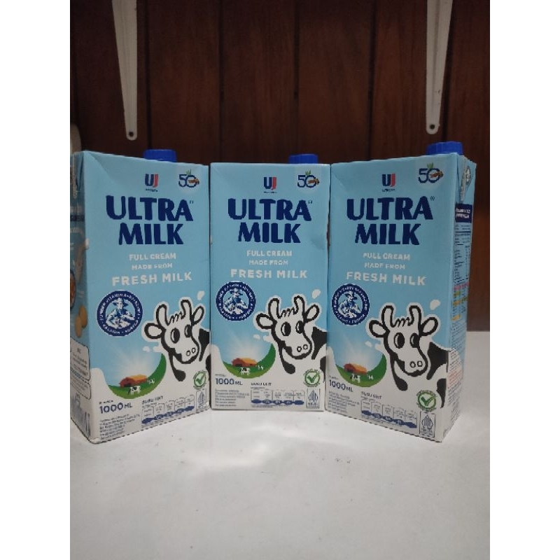 

ultra milk susu full cream 1 liter/1000ml