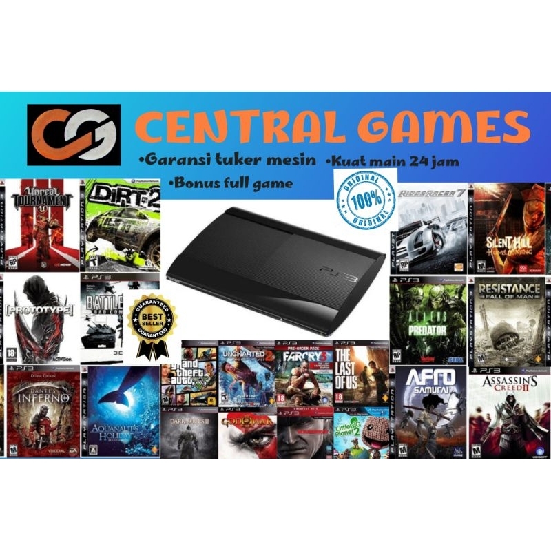 Ps3 super slim segel void sony utuh