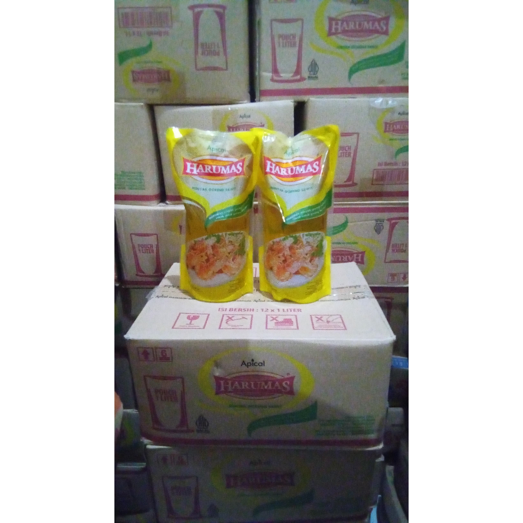 

Minyak Goreng Harumas 1 Liter isi 12