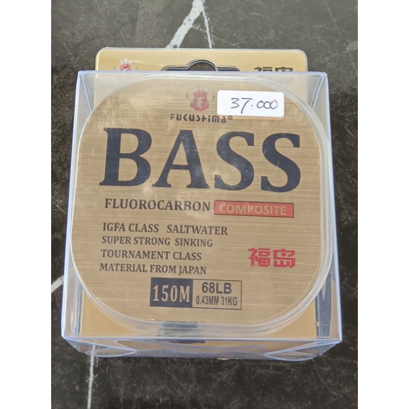 Senar Pancing Bass Fukushima Fluorocarbon Composite 150 mtr