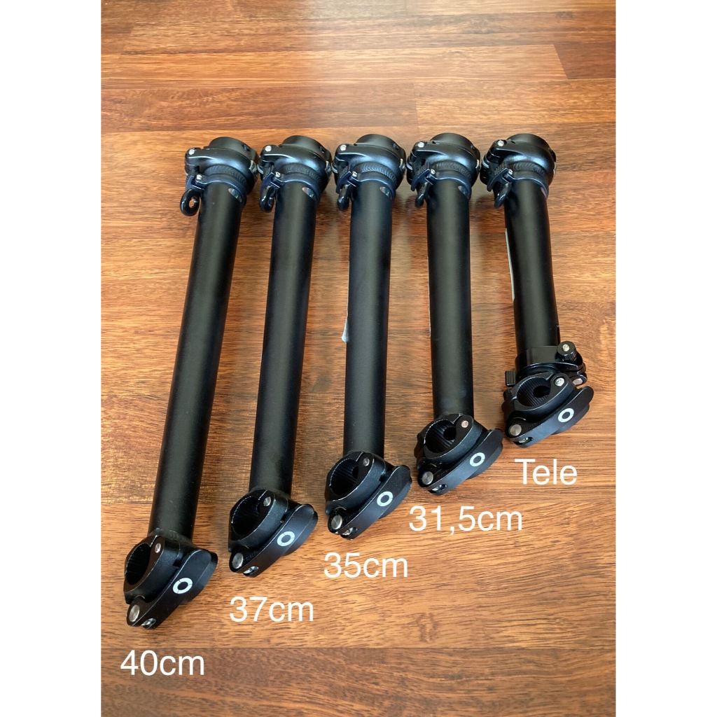 HANDLEPOST SEPEDA LIPAT FNHON FIX 35 / 38 CM