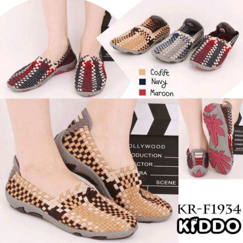 SEPATU ANYAMAN KIDDO SEPATU RAJUT KIDDO F1934