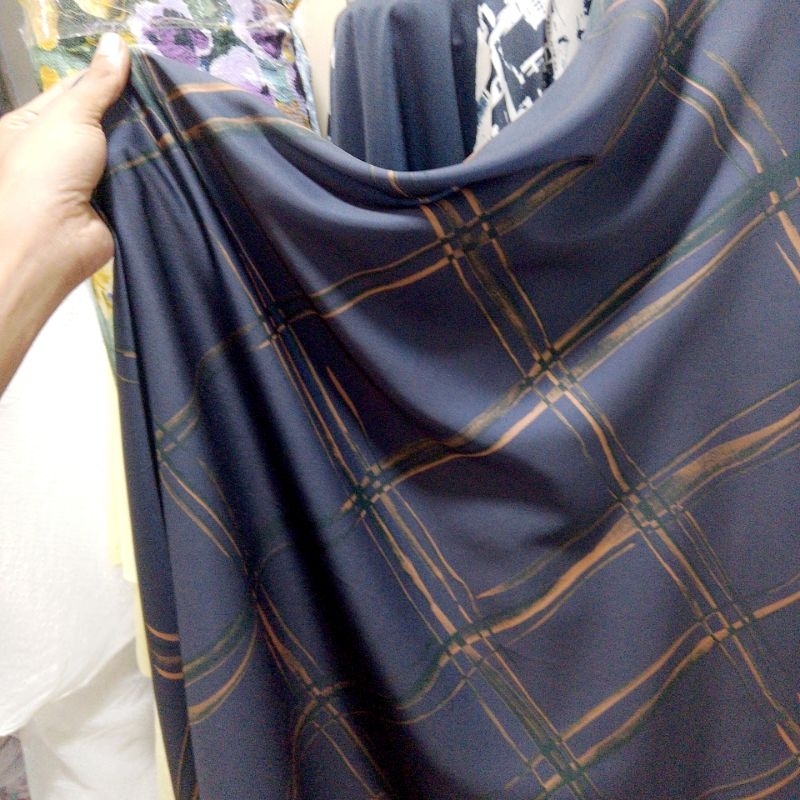 kain satin silk motif premium // kain satin Velvet premium // kain satin meteran // zkt