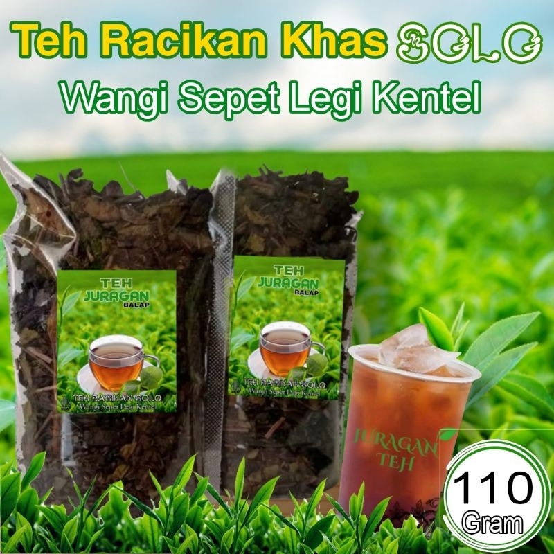 

Teh Juragan Balap Teh Racikan Solo Wangi Sepet Legi Kentel 110gr