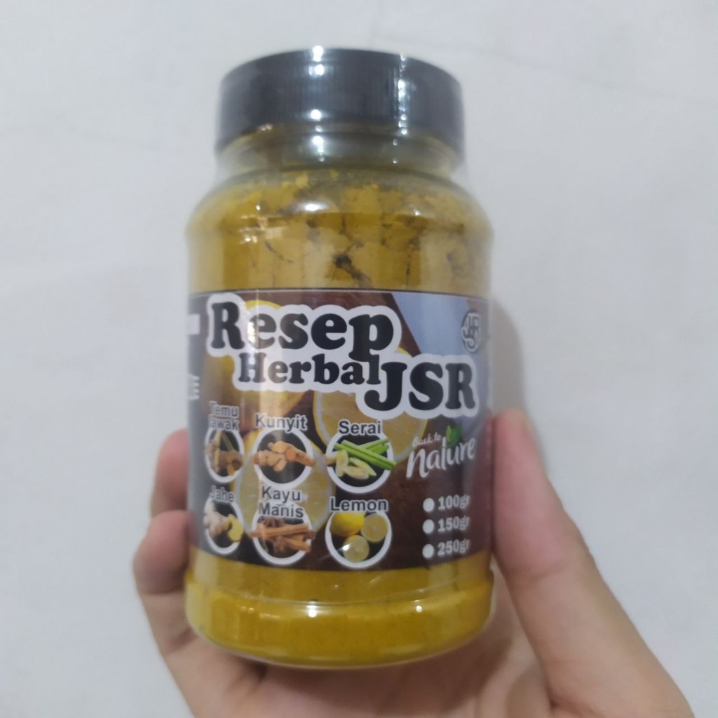 

Resep Herbal JSR 150g inspirasi dr Zaidul Akbar. berbahan Temulawak, Kunyit, Serai, Jahe, Kayu Manis, Lemon