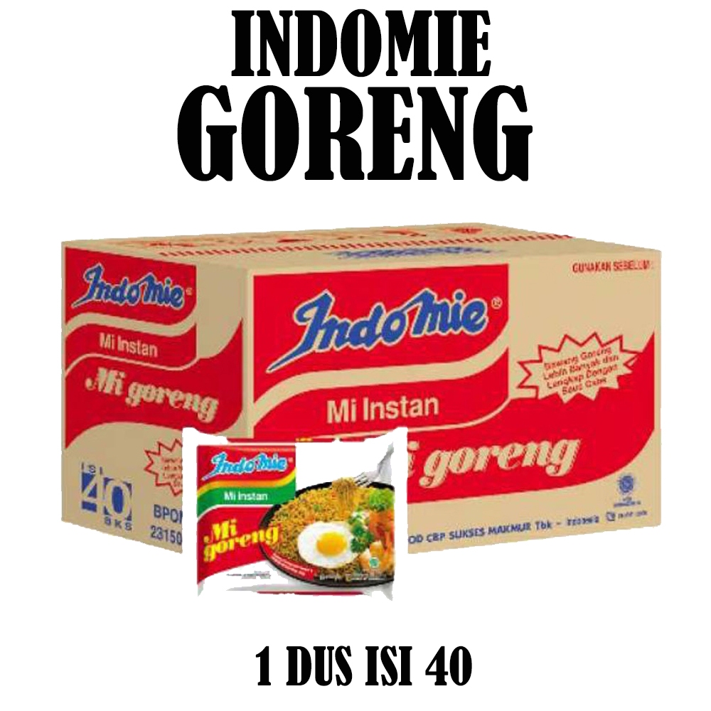 

INDOMIE GORENG DUS ISI 40