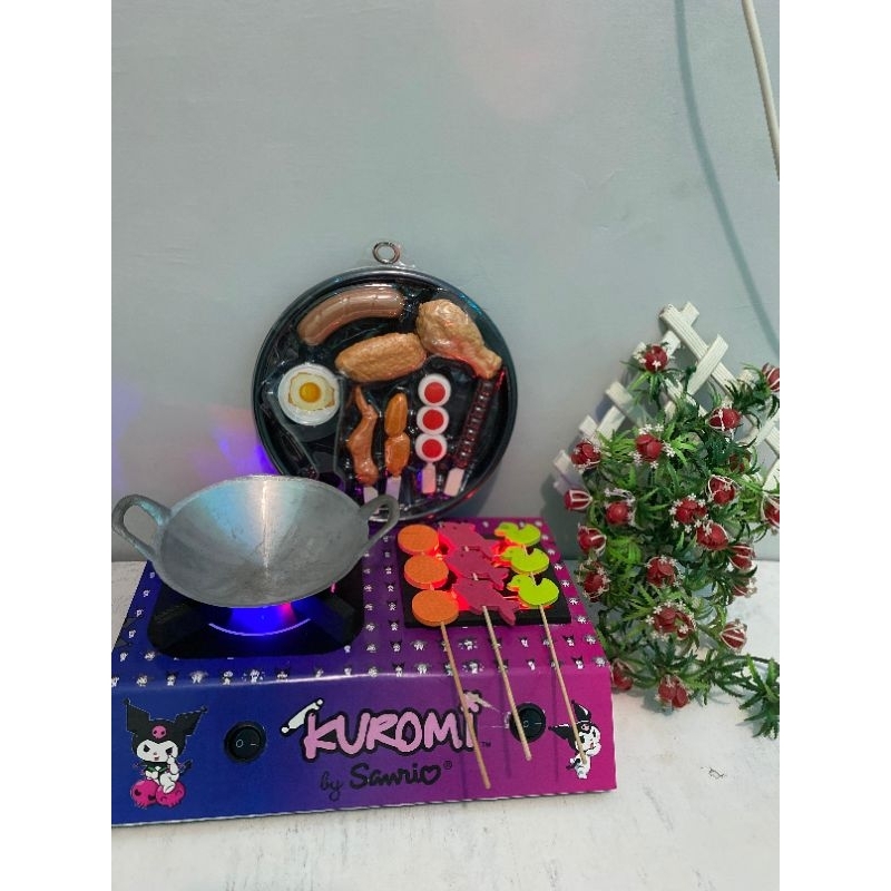 miniatur kompor lampu LED