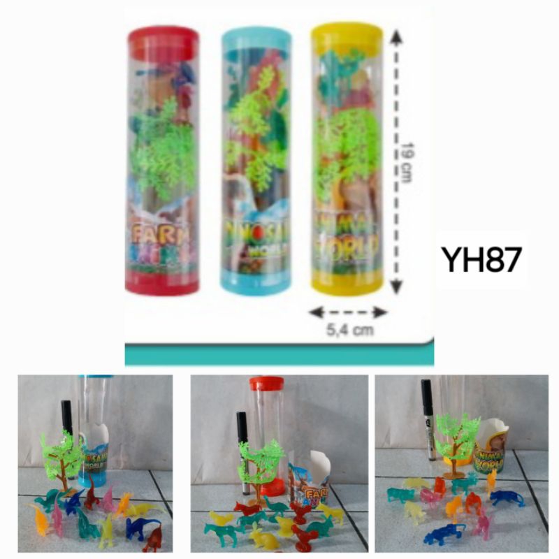 MAINAN ANIMAL MINIATUR ANIMAL//MAINAN FIGURE HEWAN TERNAK MAINAN ANIMAL SERIES ANIMAL YH87