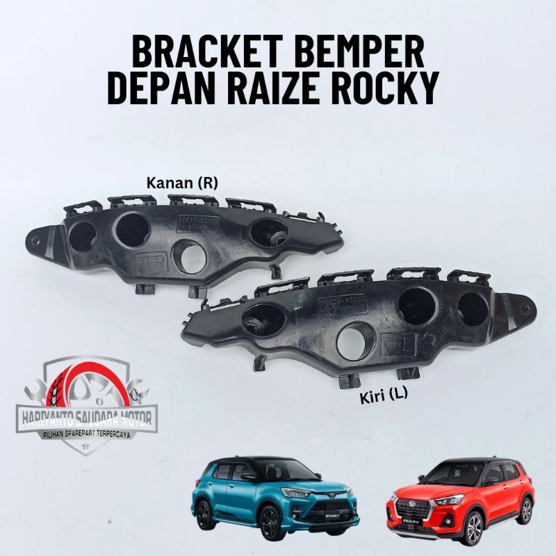 Bracket Bemper Belakang Rocky Raize Original