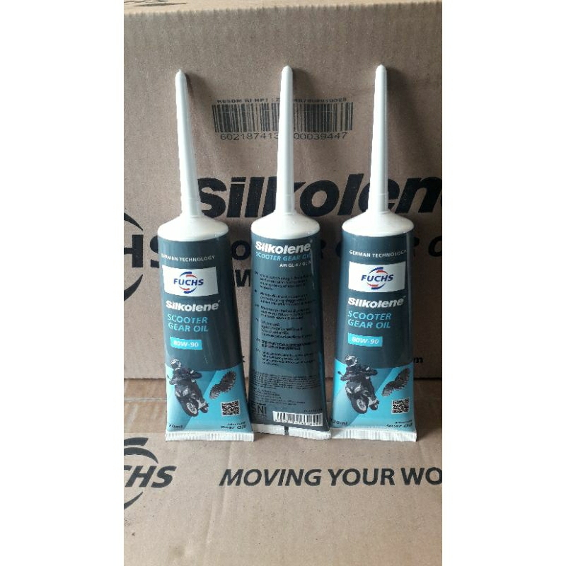 OLI GARDAN FUCHS SILKOLENE 80W90 120 ML