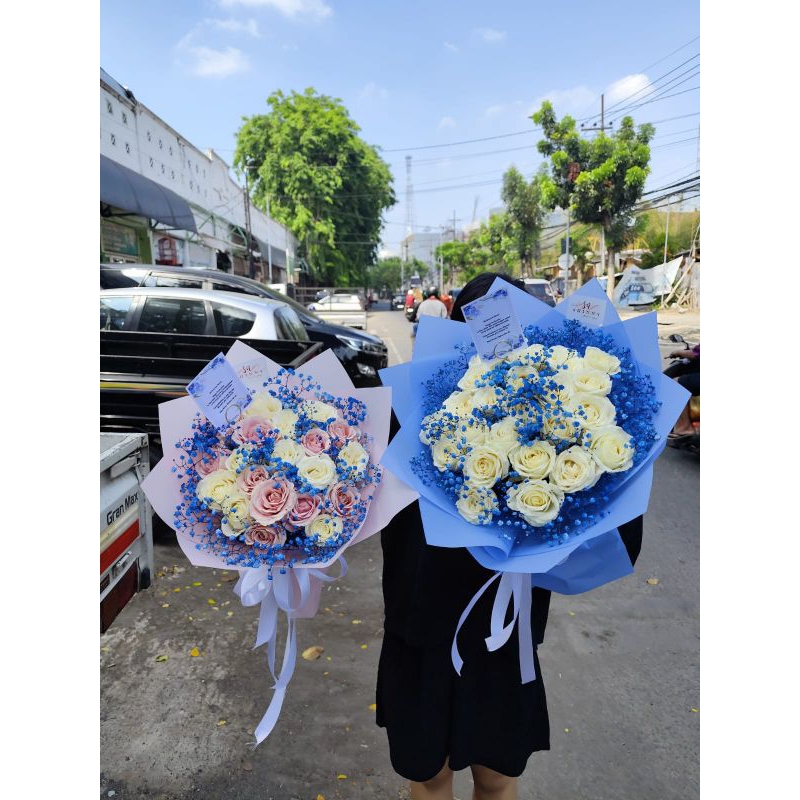 Bouquet bunga special / Buket bunga asli Surabaya