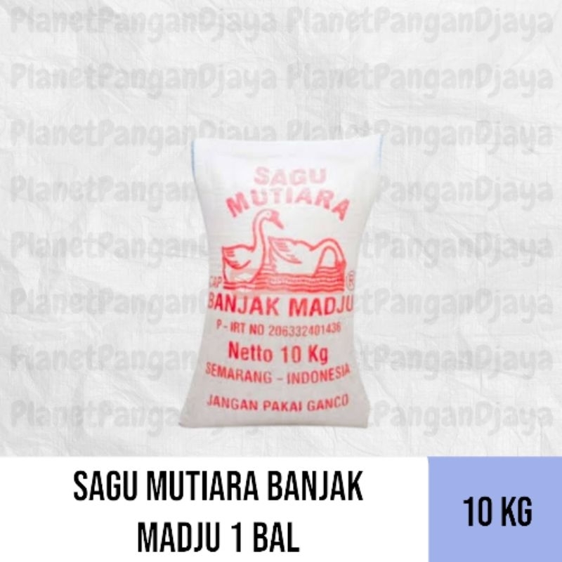 

Sagu Mutiara Banjak Madju 1 Sak 10 Kg